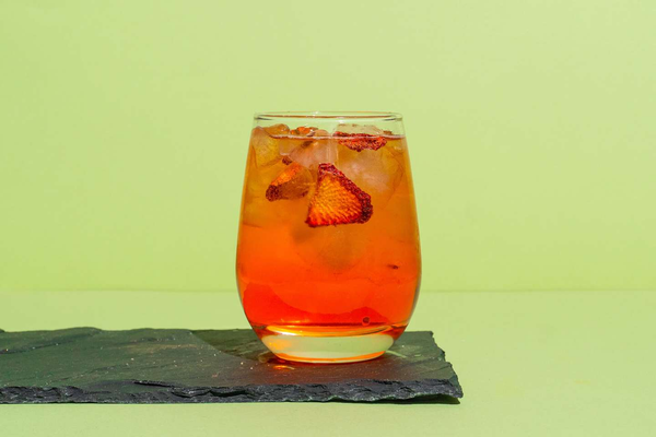 Strawberry Infused Aperol | Sparkling Wine | Soda water